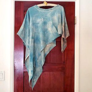 S/M Sky Sparrow Versatile Tunic, Coverup, Poncho, Skirt/On or Off Shoulder